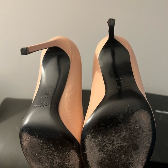 Preloved SAINT LAURENT PALE PINK/ NUDE PUMPS - Picture 3 of 6